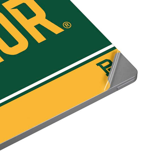 Baylor University BU Split Universal Laptop 12in (9.8 x 6.8in) Skin